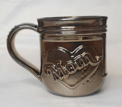 Keramikbecher Mom, Gold