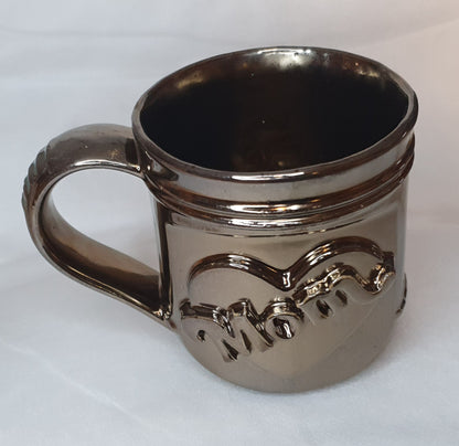 Keramikbecher Mom, Gold
